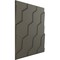 Ekena Millwork 19 5/8in. W x 19 5/8in. H Honeycomb EnduraWall Decorative 3D Wall Panel Covers 2.67 Sq. Ft. WP20X20HBISG - alternate 6